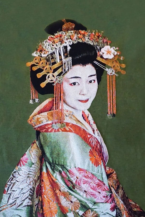 Gobelinbild Geisha