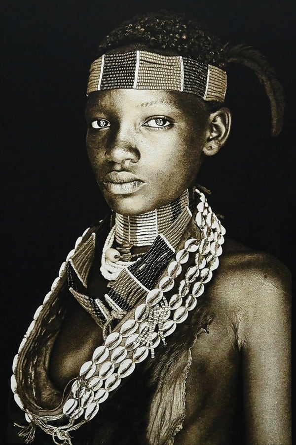 Gobelinbild Hamar Lady - Ethiopia