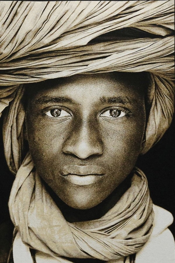 Gobelinbild Tuareg Boy - Mali